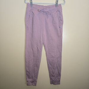Champion Reverse Weave Jogger Sweatpants Lilac Purple Size Small